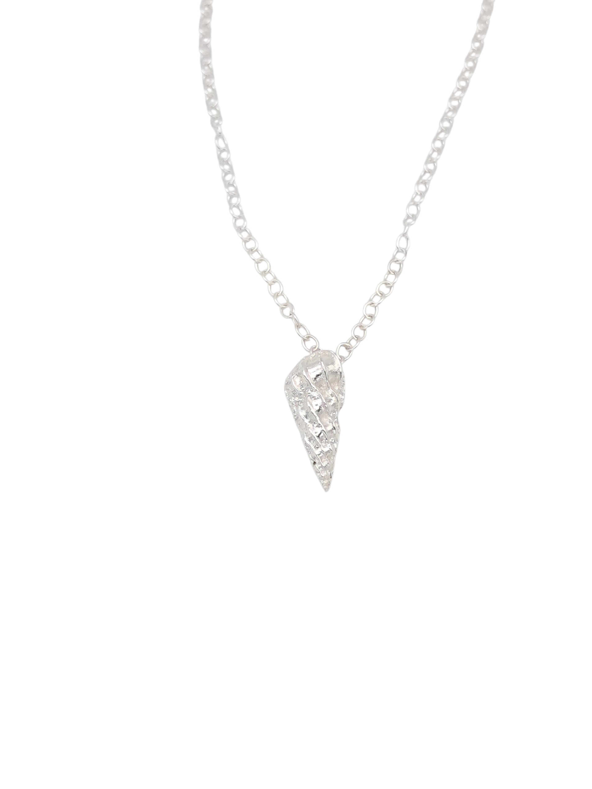 Zilveren ketting met schelp - Echoes of the Sea