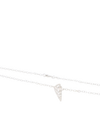 Silver necklace with shell - Echoes of the Sea