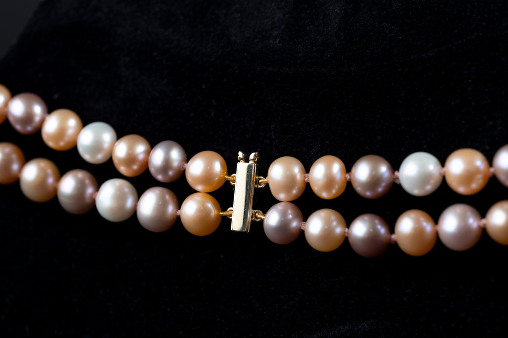 Colours of the Wind – Multicoloured Pearl Necklace