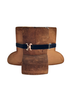 Handmade silver bow tie - limited edition